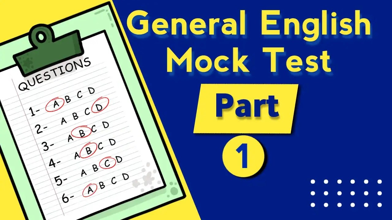 Mock Test 1 (Test Series 3) Mock Test 1 (Test Series 3)