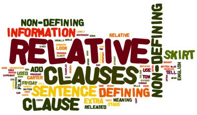 Defining and Non-defining Relative Clauses Defining and Non-defining Relative Clauses